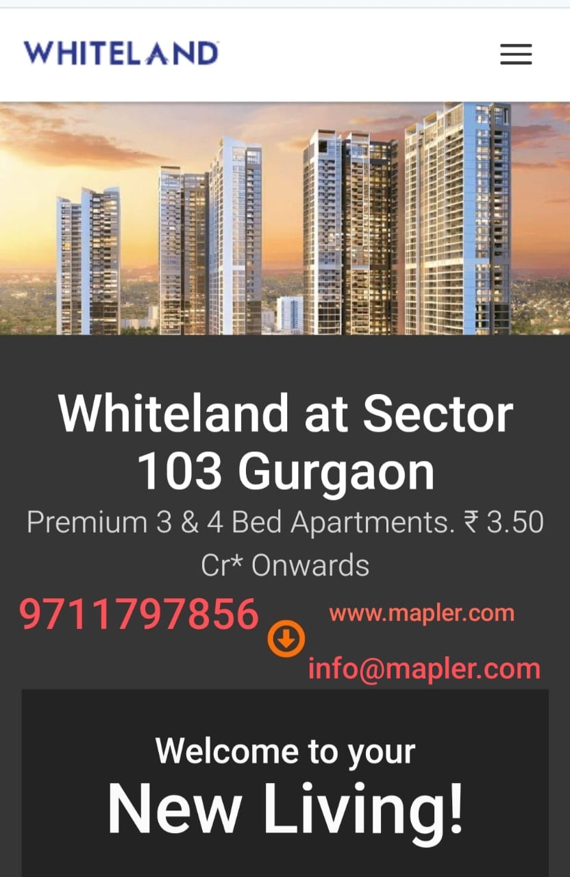 Whiteland at Sector 103, Gurgaon